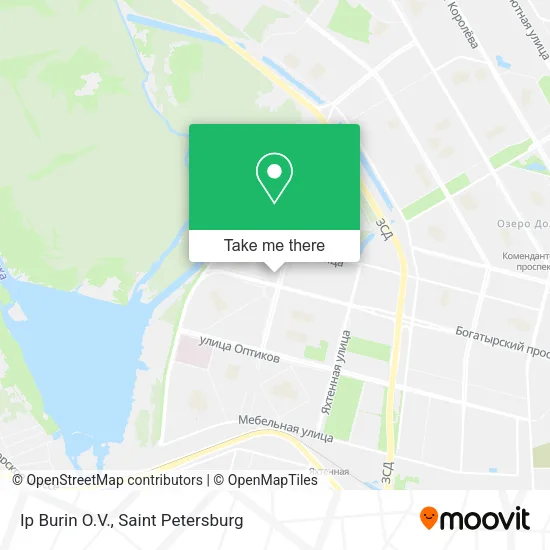 Ip Burin O.V. map