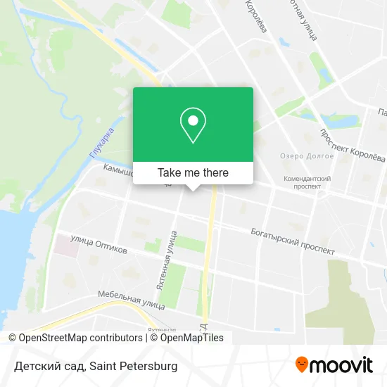 Детский сад map