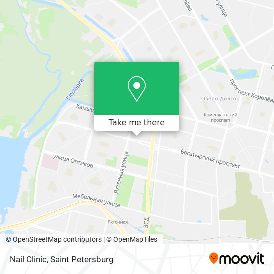Nail Clinic map