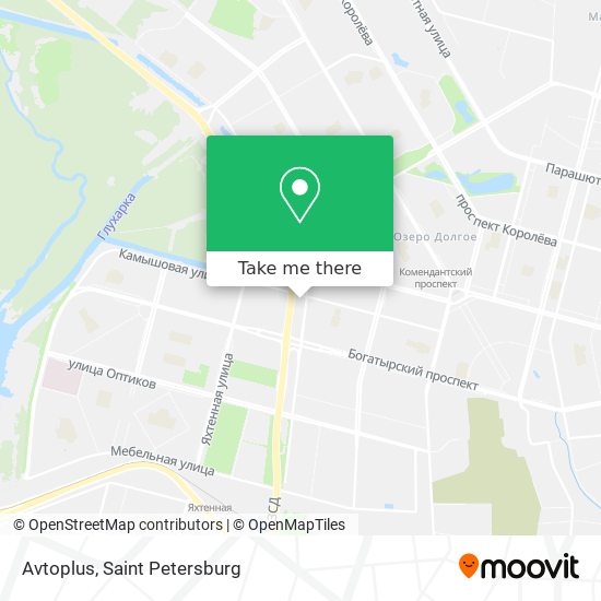 Avtoplus map