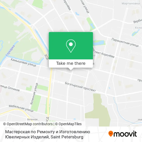 Мастерская по Ремонту и Изготовлению Ювелирных Изделий map