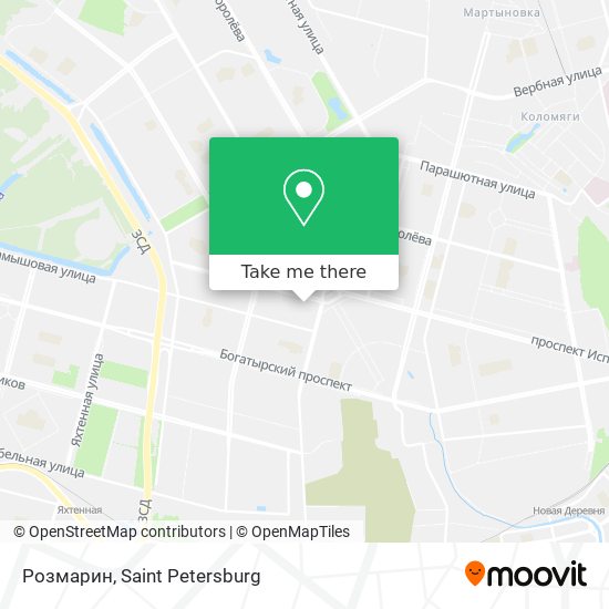 Розмарин map