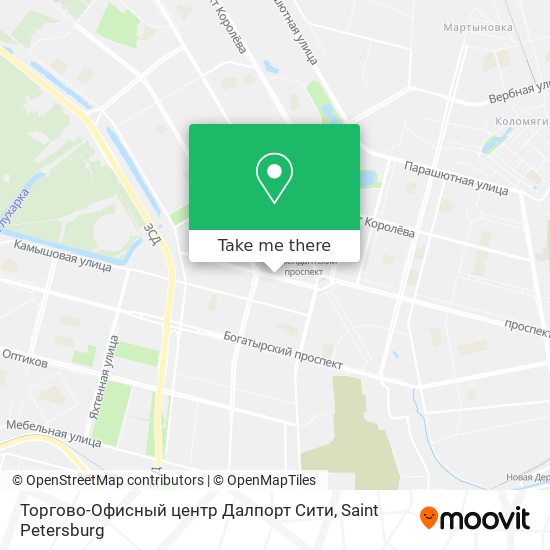 Торгово-Офисный центр Далпорт Сити map