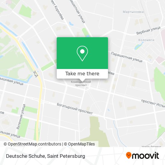 Deutsche Schuhe map