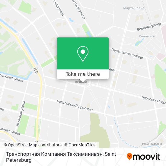 Транспортная Компания Таксиминивэн map