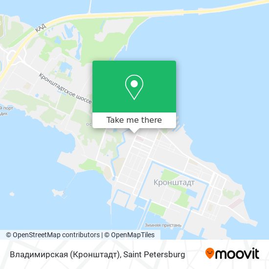 Владимирская (Кронштадт) map