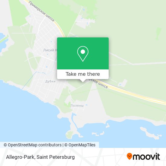 Allegro-Park map