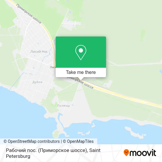 Рабочий пос. (Приморское шоссе) map