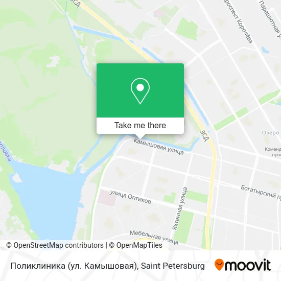Поликлиника (ул. Камышовая) map
