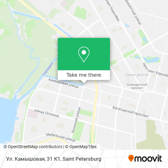 Ул. Камышовая, 31 К1 map