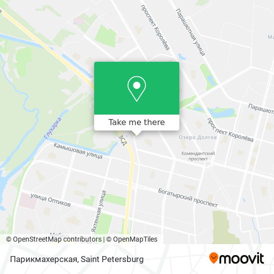 Парикмахерская map