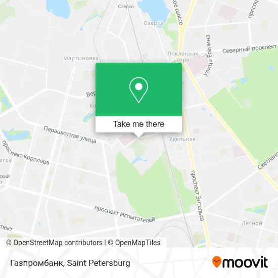 Газпромбанк map