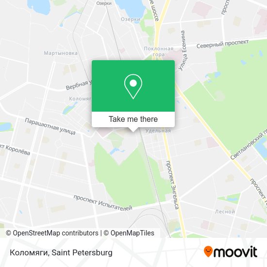 Коломяги map