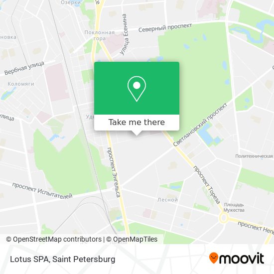 Lotus SPA map