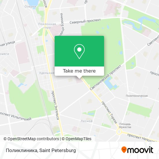 Поликлиника map