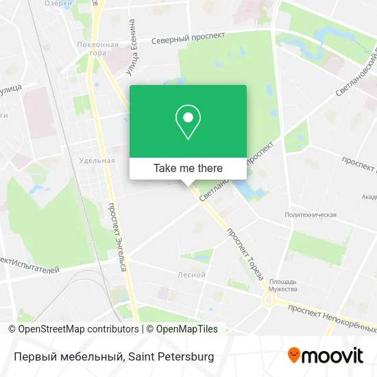 Первый мебельный map