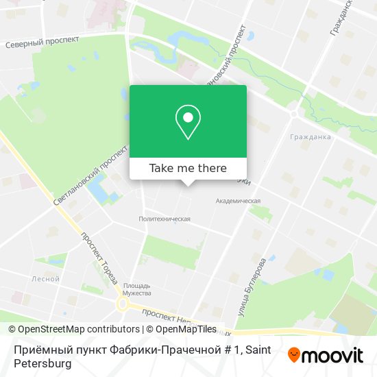 Приёмный пункт Фабрики-Прачечной # 1 map