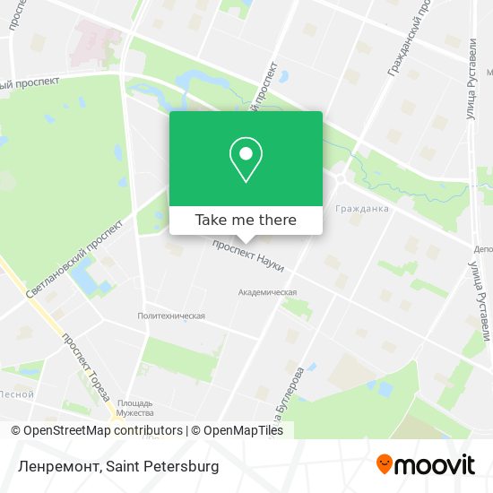 Ленремонт map