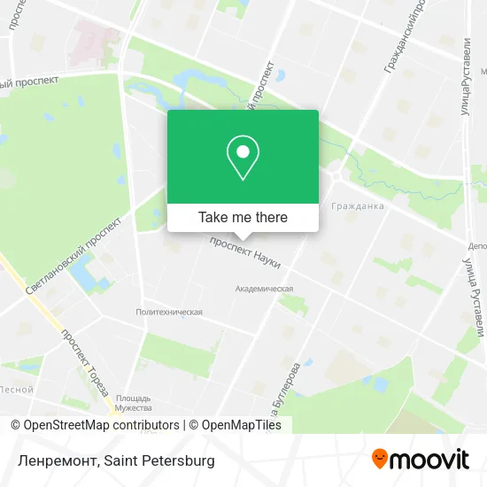 Ленремонт map