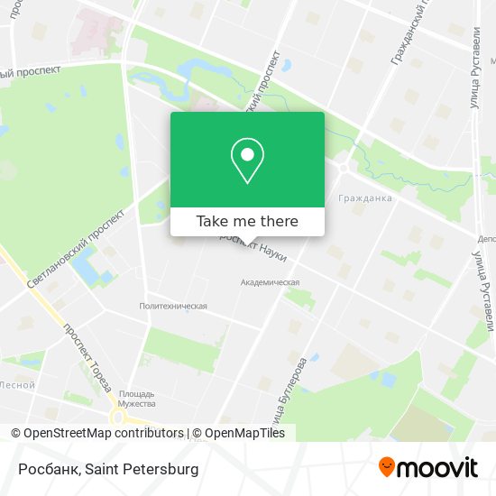 Росбанк map