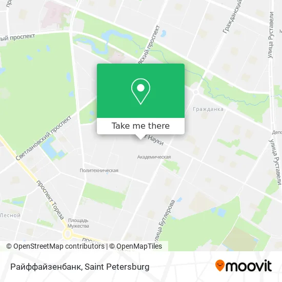 Райффайзенбанк map