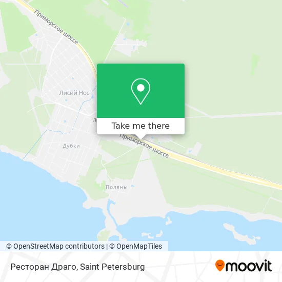 Ресторан Драго map