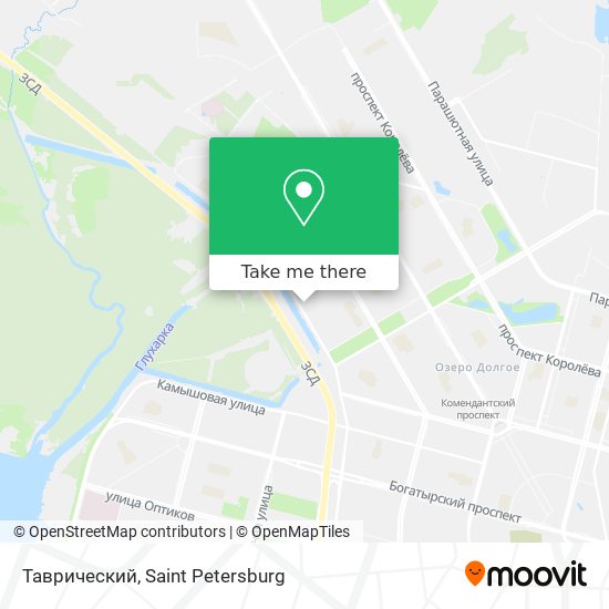 Таврический map