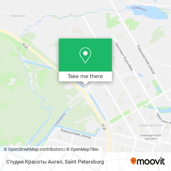 Студия Красоты Ангел map