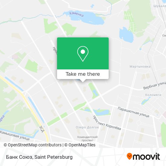 Банк Союз map