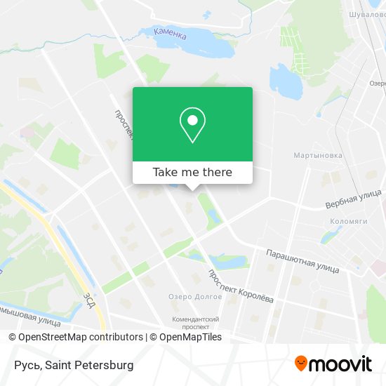Русь map
