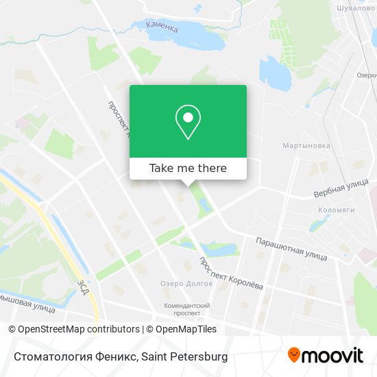 Стоматология Феникс map