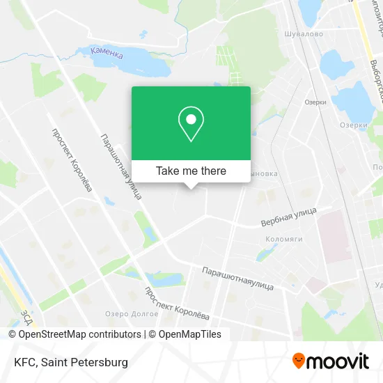 KFC map