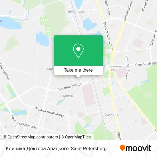 Клиника Доктора Апацкого map