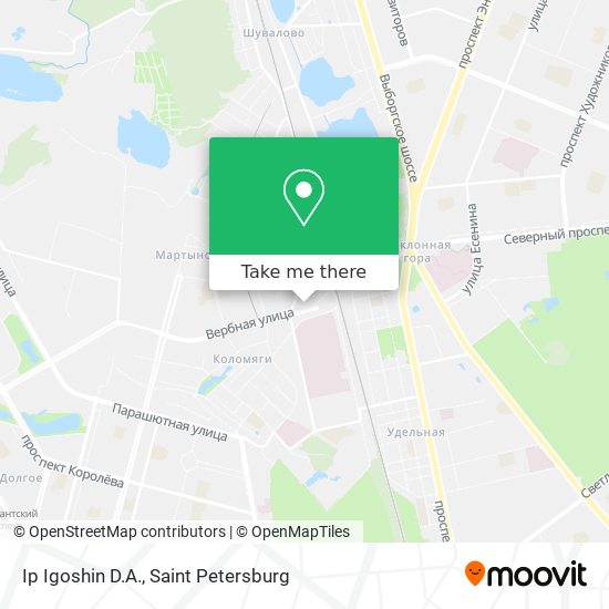 Ip Igoshin D.A. map