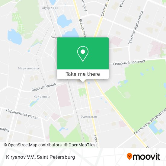 Kiryanov V.V. map