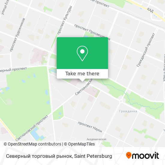 Северный торговый рынок map