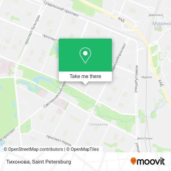Тихонова map
