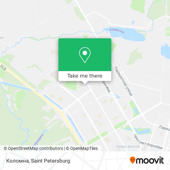 Коломна map