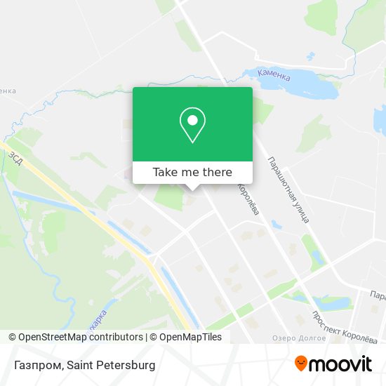 Газпром map