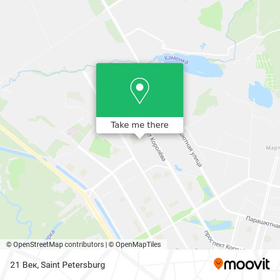 21 Век map