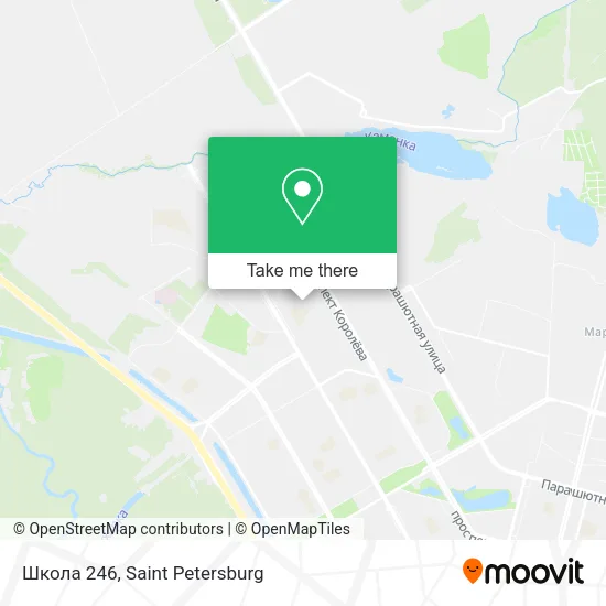 Школа 246 map
