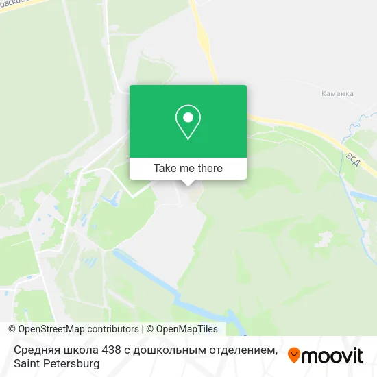 Средняя школа 438 с дошкольным отделением map