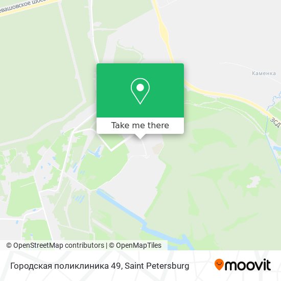 Городская поликлиника 49 map