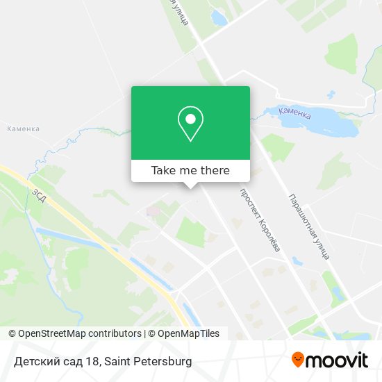 Детский сад 18 map