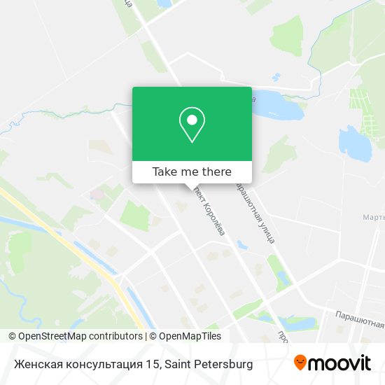 Женская консультация 15 map