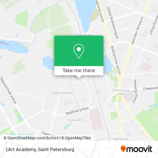 L'Art Academy map