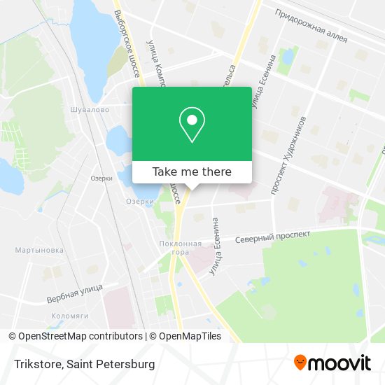 Trikstore map