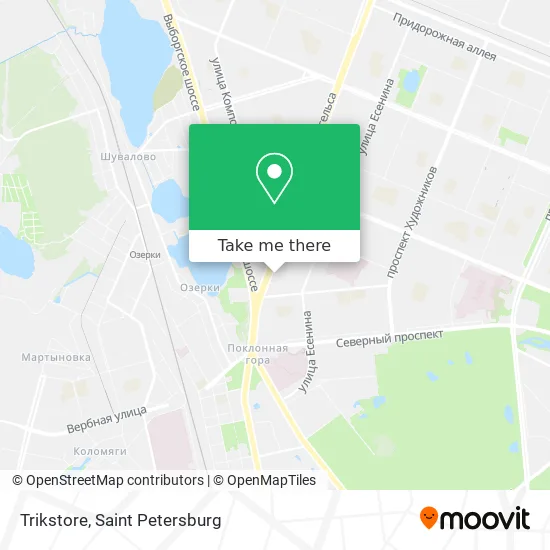 Trikstore map