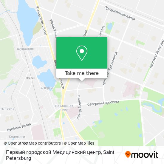 Первый городской Медицинский центр map