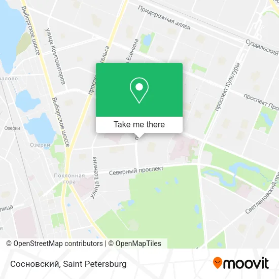 Сосновский map